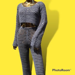 Rave Mesh Bell Bottoms - Image 2