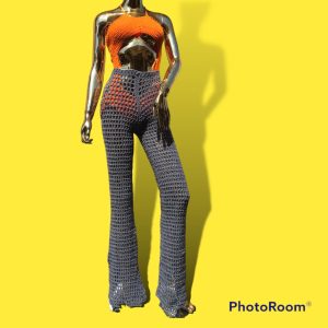 Rave Mesh Bell Bottoms - Image 3