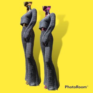 Rave Mesh Bell Bottoms - Image 4
