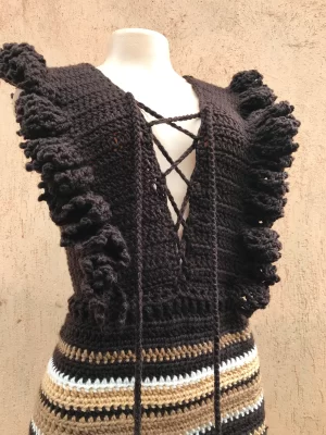 Phee Lace up Romper - Image 3